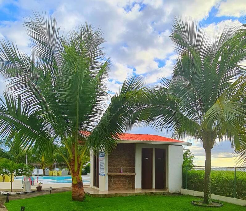 Front Beach Apartment Palo Grande Exterior photo